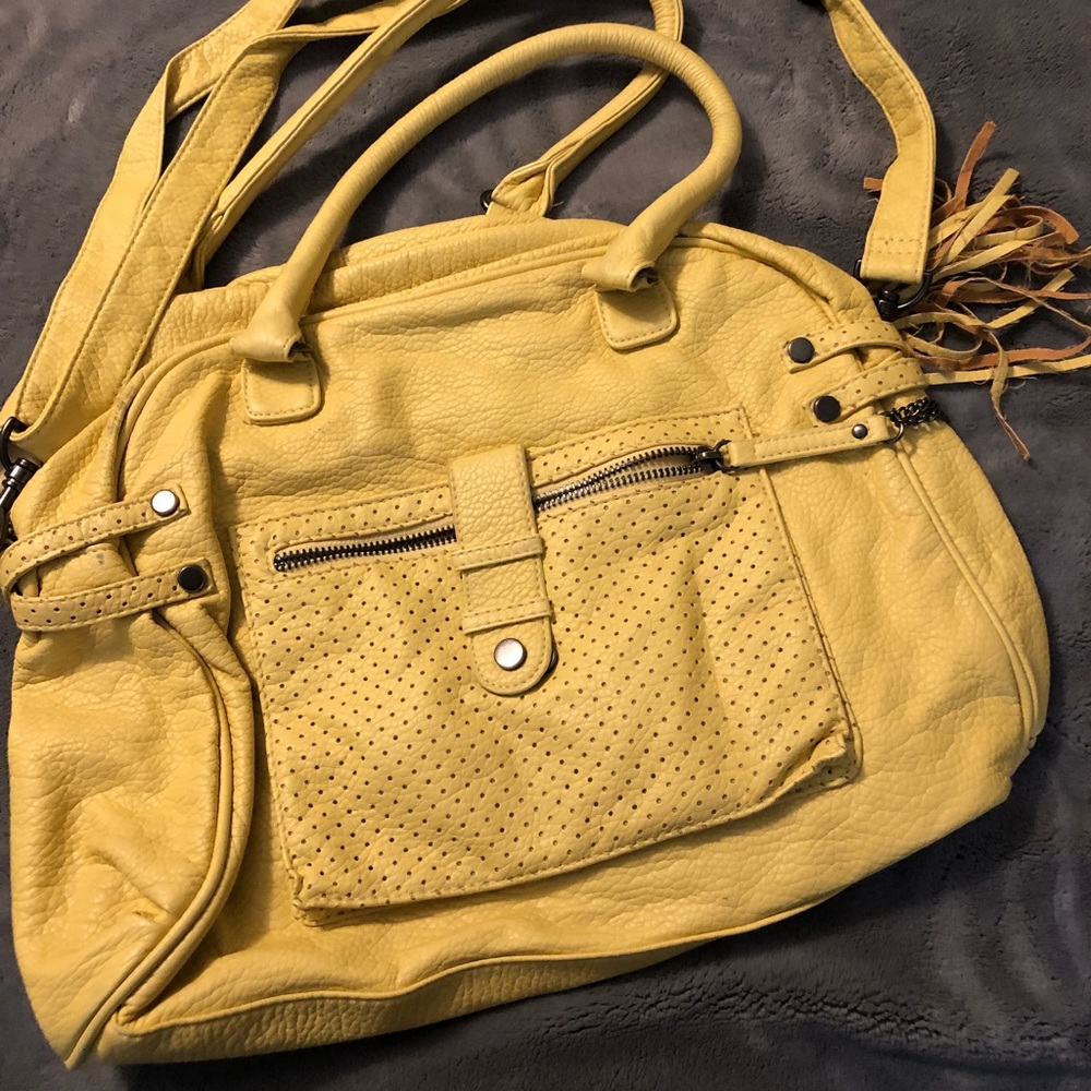 Yellow Deena & Ozzy handbag